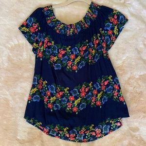 Old navy off the shoulder or on top